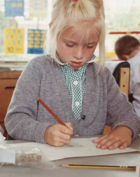 Childhood Kate Writing