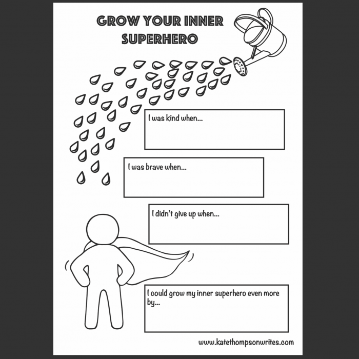 Grow Your Inner Superhero Grow Your Inner Superhero Activity