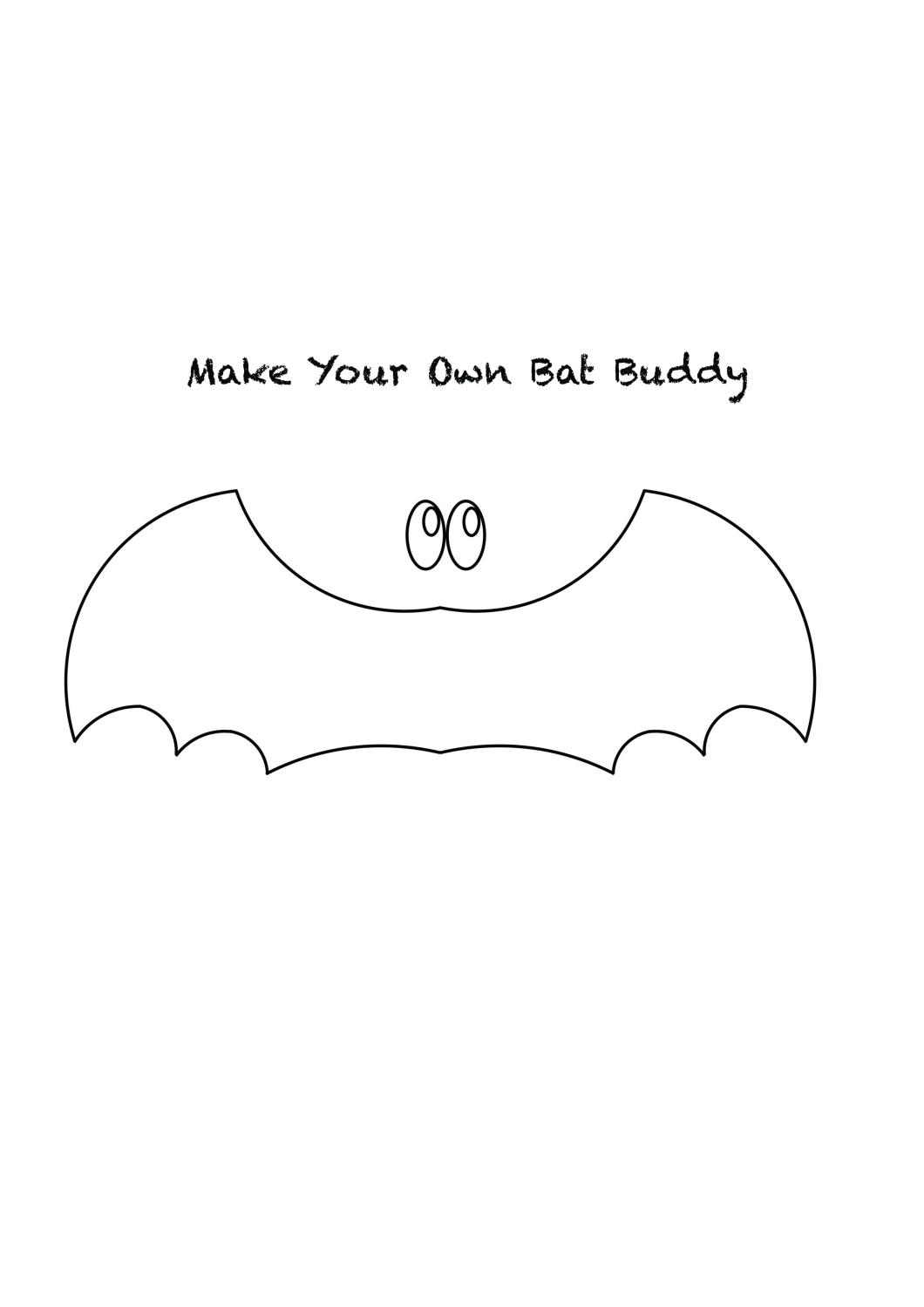 Make Your Own Bat Buddy Craft