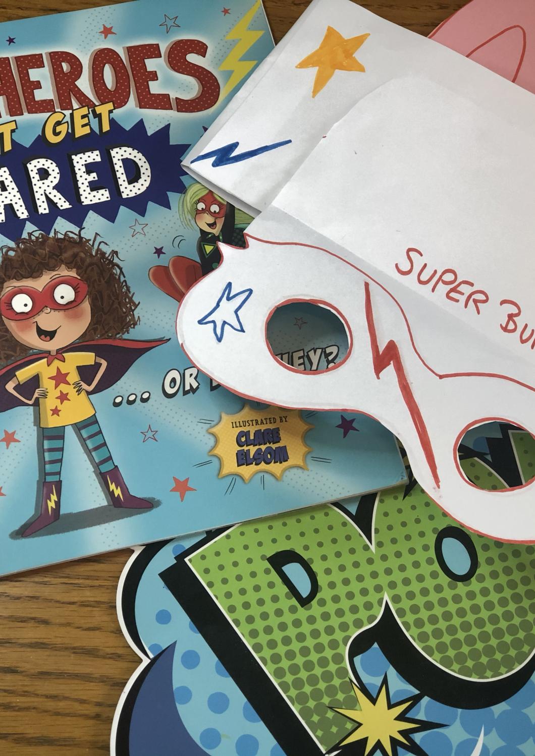 A photo of the finished Super Easter Bunny Hat